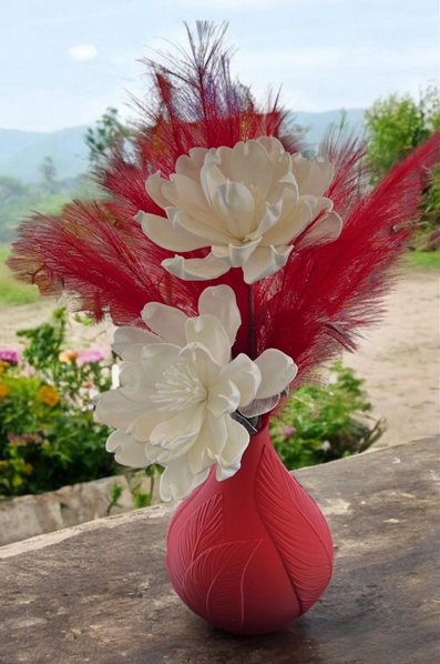 VASO LEAF ELEGANCE