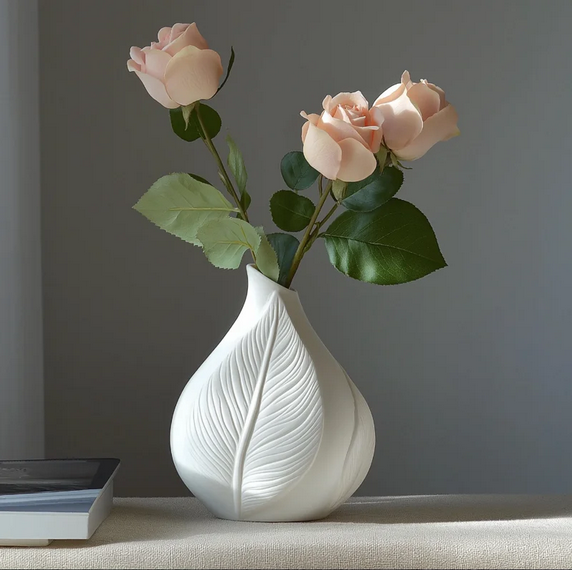VASO LEAF ELEGANCE