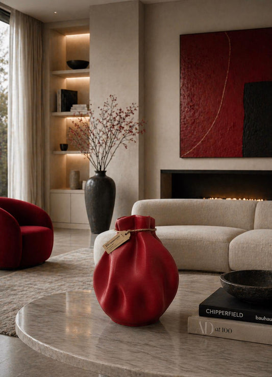 VASO DESIGN A FORMA DI SACCHETTO