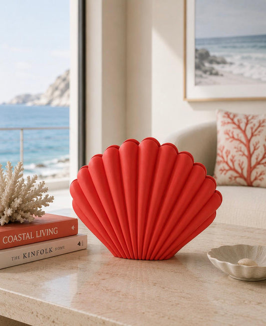 VASO CONCHIGLIA CORALLIA